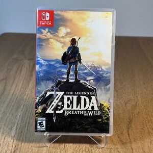 Nintendo Switch Zelda Breath of the Wild Case Only Multi Good Original Artwork